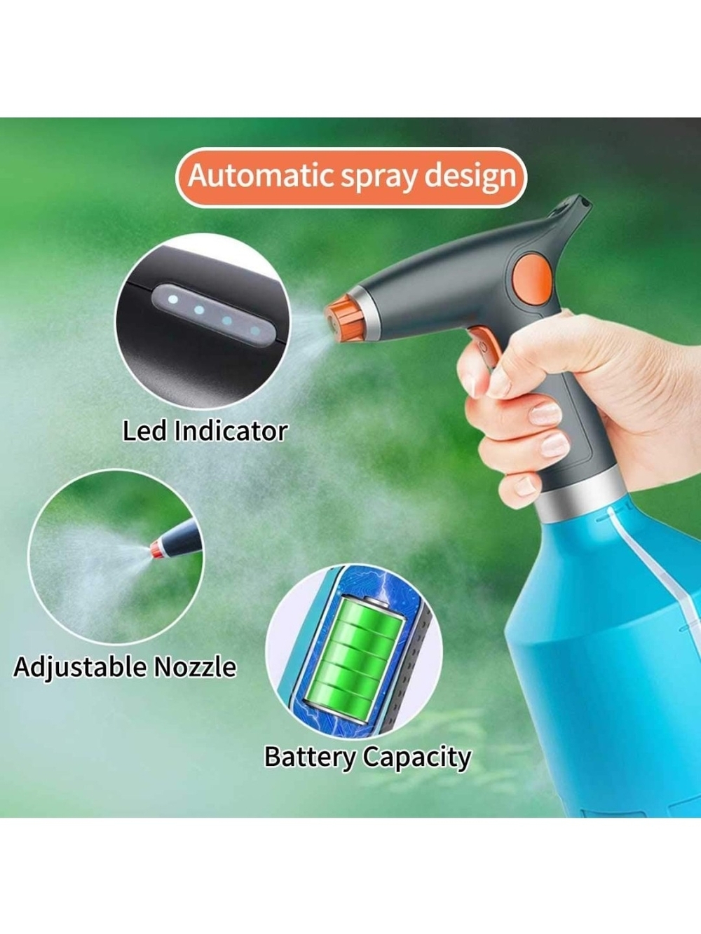 Automatic Rechargeable Spray - Picture 2 of 4